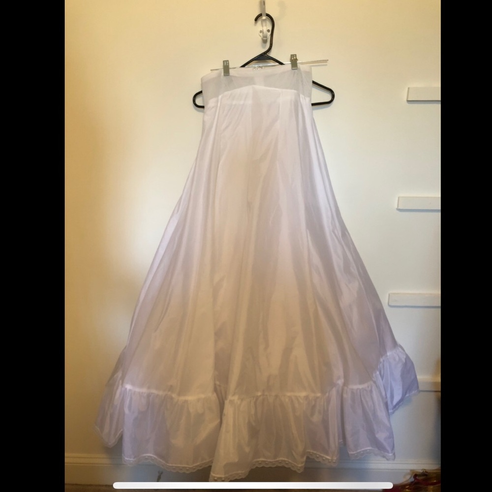 Long Petticoat for Wedding Gown—Fits Small